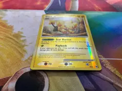 Vintage Pokemon Card Reverse Holo Fire Shiny Shinx - Image 2