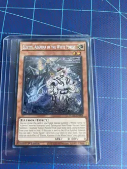 Elzette, Azamina of the White Forest Secret Rare Yu-Gi-Oh Card-Mint/Near Mint! - Image 2