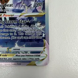 Pokemon Zeraora VSTAR Holo Card Crown Zenith GG41/GG70 English - Image 3