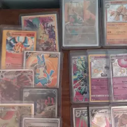 Pokemon TCG Lot (107) card's all hit's - Image 1