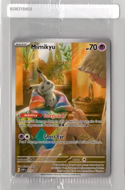 Mimikyu SVP075 - Pokemon Scarlet & Violet Promo Ultra Rare Holo Card - (C) - Image 1