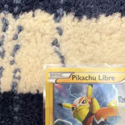 Pokemon TCG Pikachu Libre 30/30 XY Trainer Kit Holo Basic Common 80 HP Card - Image 3
