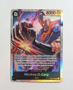 Monkey.D.Garp OP11-095 Super Rare Garp Holo Foil One Piece TCG Card Game NM - Image 1