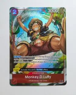Monkey.D.Luffy OP06-013 Holo Luffy Alternate Art One Piece TCG Game Card NM/M - Image 1