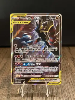 💥Pokemon Garchomp & Giratina GX TAG TEAM SM193 Promo Holo Rare Card💥 - Image 1