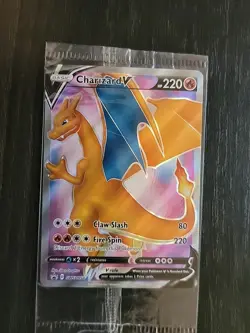 Charizard V SWSH050 SWSH: Sword & Shield Promo Cards Holo *SEALED* - Image 1