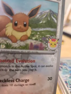 Eevee 074/131 STAMPED Promo Card 2025 Pokemon Day Prismatic Evolutions NM - Image 3