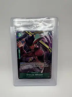 Dracule Mihawk Promo One Piece Card Game English ST12-003 Sealed/New - Image 1