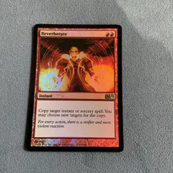 MTG - Reverberate - Core 2012(M12) FOIL- LP- MAGIC CARD - Image 1