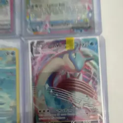 Pokemon Lapras Basic VMAX EX Lot - 4 Holo Secret Rare Cards English Standard - Image 2