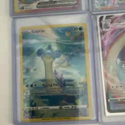 Pokemon Lapras Basic VMAX EX Lot - 4 Holo Secret Rare Cards English Standard - Image 5
