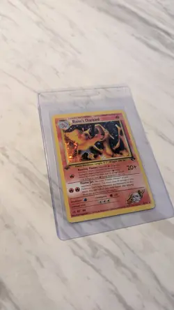Blaine's Charizard Gym Challenge Holo Rare 1st Edition 2/132 Pokemon card - Image 2