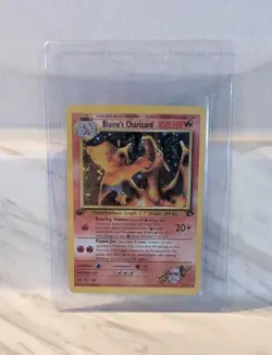 Blaine's Charizard Gym Challenge Holo Rare 1st Edition 2/132 Pokemon card - Image 3