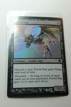 MTG Putrid Imp x1-Foil -Premium Deck Series: Graveborn-Lightly Played - Image 1
