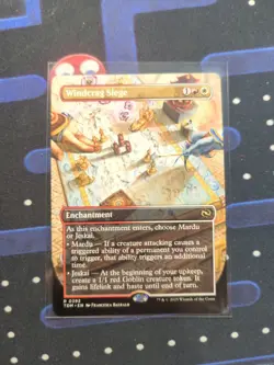 MTG - Windcrag Siege (Borderless) - Tarkir Dragonstorm NM/M Condition - Image 1