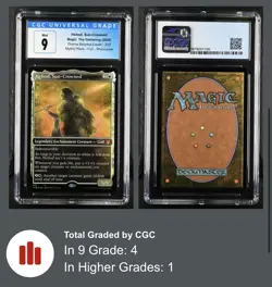 Heliod, Sun-Crowned (Showcase) Theros Beyond Death Foil- CGC 9 - Image 3