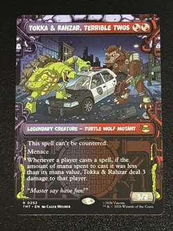MTG Teenage Mutant Ninja Turtles Tokka & Rahzar, Terrible Twos Showcase 0252 - Image 1