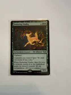 Enduring Vitality Duskmourn: House of Horror Regular Magic The Gathering Rare - Image 1