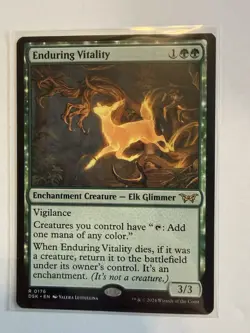 Enduring Vitality Duskmourn: House of Horror Regular Magic The Gathering Rare - Image 2