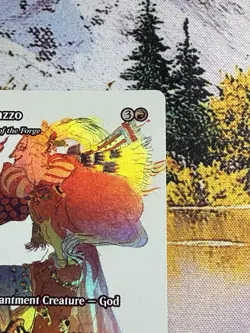 MTG Kefka Palazzo - Purphoros, God of the Forge FOIL Showcase Final Fantasy FCA - Image 4