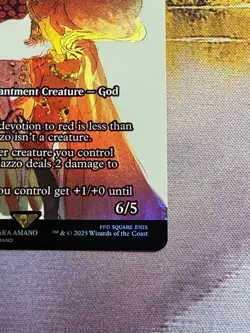 MTG Kefka Palazzo - Purphoros, God of the Forge FOIL Showcase Final Fantasy FCA - Image 5