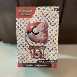Pokemon TCG: Scarlet and Violet 151 Booster Bundle Factory Sealed 6 Packs - Image 1