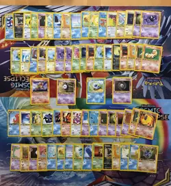 Vintage Pokemon Card Lot WOTC Cards First Edition Fire Entei Neo Etc 68 Cards NM - Image 1