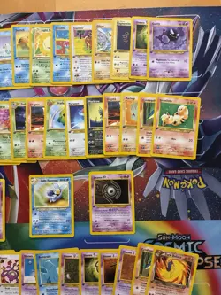 Vintage Pokemon Card Lot WOTC Cards First Edition Fire Entei Neo Etc 68 Cards NM - Image 4