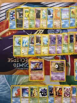 Vintage Pokemon Card Lot WOTC Cards First Edition Fire Entei Neo Etc 68 Cards NM - Image 5