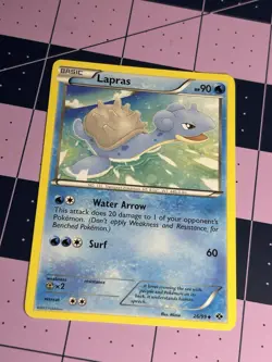 Pokemon TCG Lapras 26/99 Black & White Next Destinies Regular Uncommon Card - Image 1