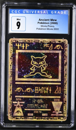 Pokemon Ancient Mew 1 Movie 2000 Promo Holo CGC 9 Pokemon TCG English - Image 1