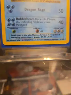 Gyarados 6/102 (Shadowless) - Base Set - Pokemon TCG - Holo Rare - HP/DMG - Image 3