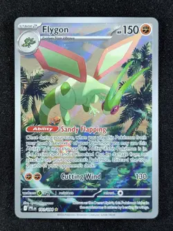 2025 Pokemon FLYGON #101/094 Phantasmal Flames Illustration Rare English (B) - Image 1