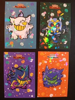Gengar TOON SET POKEMON DATABASE HALLOWEEN SET ICE HOLO PERU US SELLER 2025 Peru - Image 1