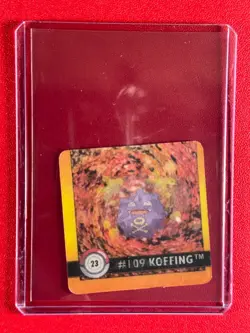 1999 ArtBox Pokemon Action Flipz Premier Edition Koffing / Weezing #23 - Image 1
