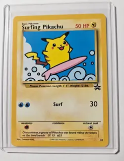 Pokemon Card - TCG Surfing Pikachu Promo Card 28 - Image 1