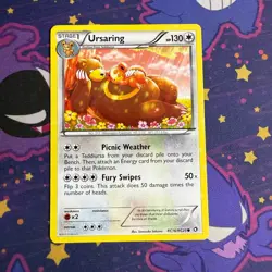 Pokemon TCG Ursaring RC16/RC25 Legendary Treasures: Radiant Collection Holo MP - Image 1