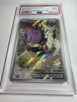 Pokemon Center Promo #189 N's Zorua PSA 9 - Image 2