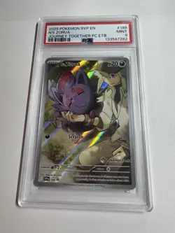 Pokemon Center Promo #189 N's Zorua PSA 9 - Image 3