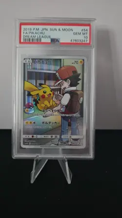 COMBO:2019 POKEMON SECRET #241 & JPN #54 FULL ART/PIKACHU PSA 10 - Image 4