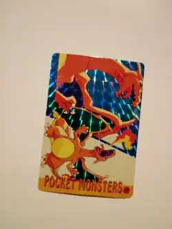 Charizard 11 Vintage Holo Japanese Prism Vending Sticker Pokemon Pocket Monsters - Image 2