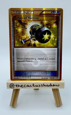 Pokemon XY - Primal Clash Holo Enhanced Hammer (162 Secret Rare) 162/160 - LP - Image 1