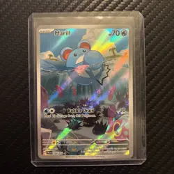 Marill 204/193 Sv02: Paldea Evolved Holo Illustration Rare NM Pokemon Card - Image 1
