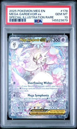 2025 POKEMON EVOLUTION SPECIAL ILLUSTRATION RARE MEGA GARDEVOIR EX PSA 10 - Image 1