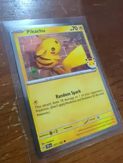 Pikachu 051 /162 Stamped 2026 Pokemon Day 30 Promo TCG - NM - Image 3