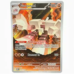 Pokemon TCG Mega Evolution Garganacl 147/132 Illustration Rare Full Art NM 🚀🔥 - Image 1
