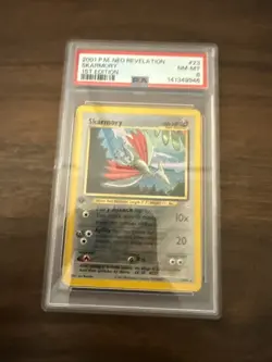 Pokemon Skarmory Neo Revelation 1st Edition #23 PSA 8 Holo 2001 WOTC - Image 1