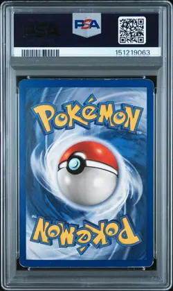 1999 POKEMON BASE SET UNLIMITED RED HEART ERR #5 CLEFAIRY-HOLO PSA 4 - Image 2