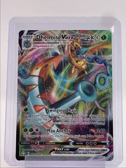 DHELMISE VMAX 2021 POKEMON SWSH SHINING FATES RARE 010/072 Q4561 - Image 1