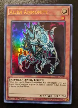 Alien Ammonite GFP2-EN100 1st Ed. Ultra Rare Ghosts From The Past 2 Yu-Gi-Oh! - Image 1